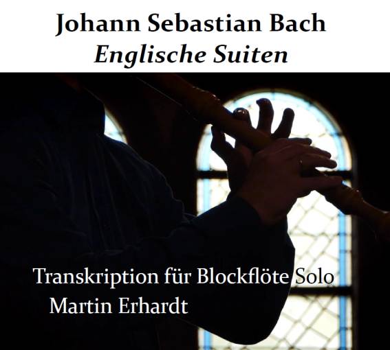 CD Englische Suiten für Blockflöte Solo